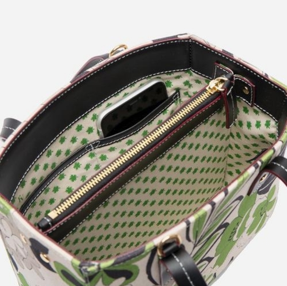 Frances Valentine Small Chloe Merida Leaf Canvas - Picture 2 of 6